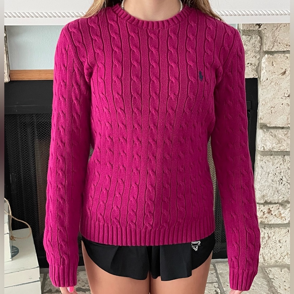 Women’s Ralph Lauren Cable Knit Sweater